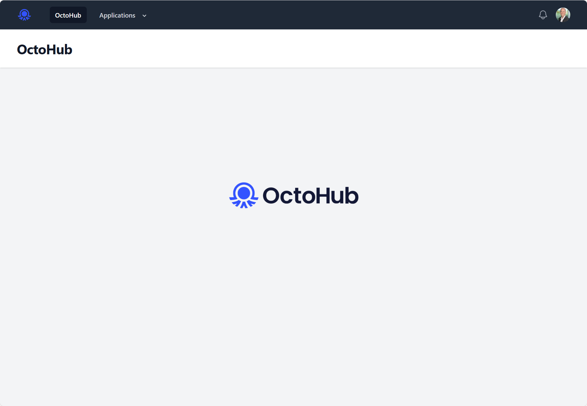OctoHub dashboard preview